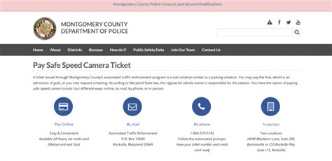 parking montgomery county md|montgomery county pay ticket online.